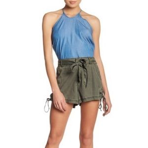 🛍 Melrose & Market Twill Cinched Shorts (XS)